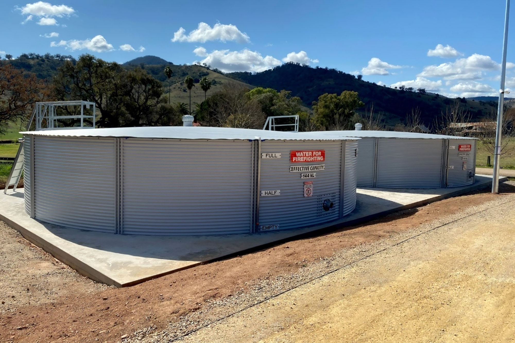 Fire Protection Rhino Water Tanks