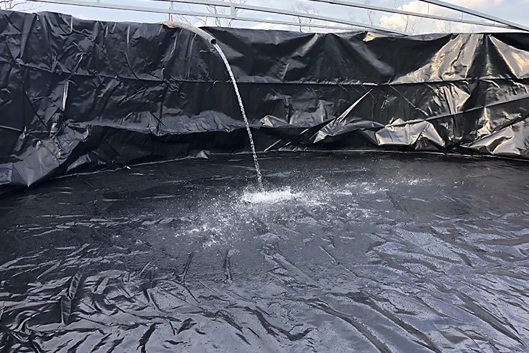 Water Tank Liner Replacement