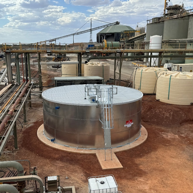 Mining and Process Water Tanks